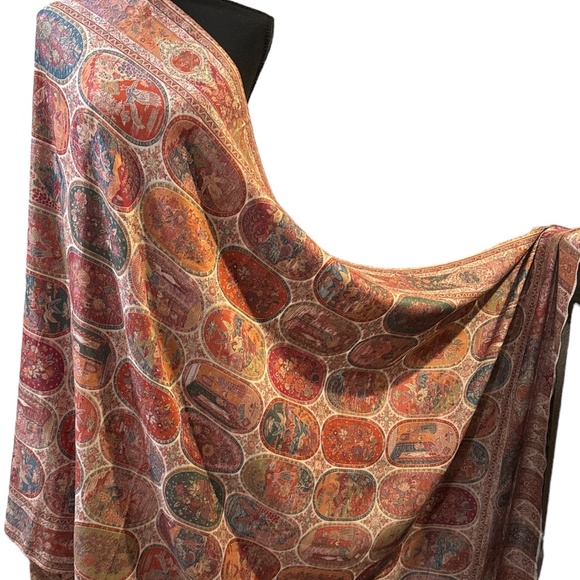 Mughal Inspired Design , Fine Quality ,PURE Pashmina, Kani  Mughal Inspired Design , Fine Quality ,PURE Pashmina, Kani Shawl, Wedding Shawl